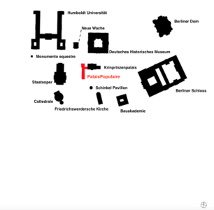 Planimetria con edifici chiave