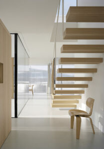 Stifter+Bachmann, riconversione edificio residenziale, interno