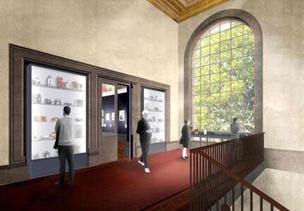 V&A Photography Centre - Render of Room 108 (© David Kohn Architects)