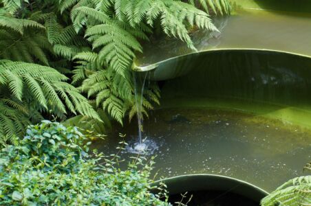 Fontana nel parco-museo (© Archivio Senosiain)