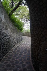 Il percorso sinusoidale (© Archivio Senosiain)