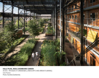 HALLE PAJOL, ROSA LUXEMBURG GARDEN
IN SITU-PAYSAGES ET URBANISME (LANDSCAPE AND URBAN PLANNING)
from France
(© Karolina Samborska)