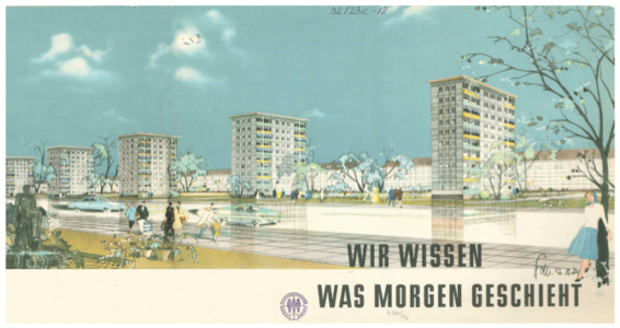 FASE II, la Straße der Nationen secondo il SED (© foto Daniela Völkel)