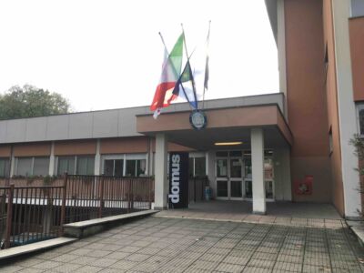 La scuola media statale Carmelita Manara a Milano, dove il 26 novembre è avvenuta la presentazione della direzione 2019 di «Domus»