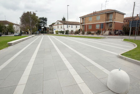 La piazza di Malborghetto (Ferrara)