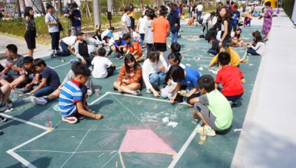 MVRDV, I LOVE Street, Gwangju, South Korea, 2017 (@Gwangju Biennale Foundation)