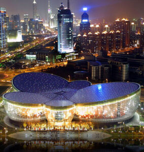 Oriental Art Center di Shanghai (www.paul-andreu.com)