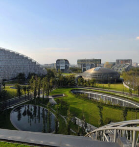 Centro amministrativo e politico di Chengdu (www.paul-andreu.com)