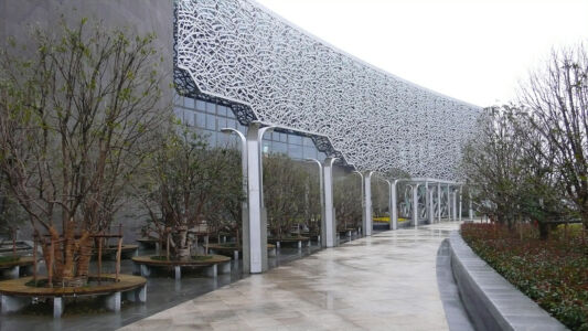 Centro delle arti dello spettacolo a Suzhou (www.paul-andreu.com)