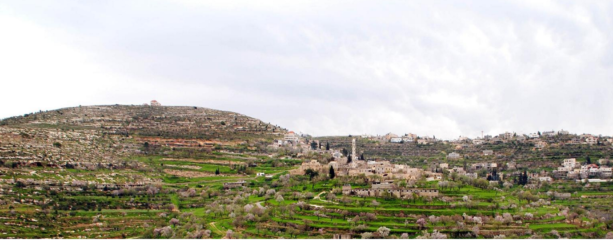 Historic Center Rehabilitation. Vista del villaggio di Abwein