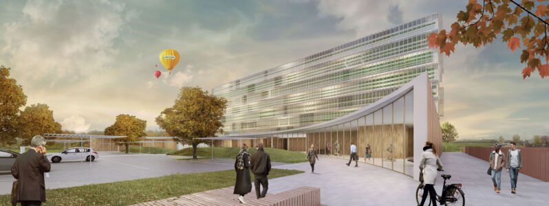 Studio La Prima Stanza, progetto di concorso nuova sede Orogel a Cesena