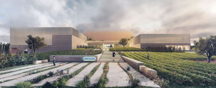 Ellevuelle Architetti, progetto di concorso nuova sede Orogel a Cesena (terzo classificato pari merito)