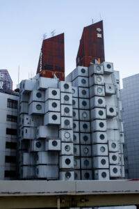 Nakagin Capsule Tower Building, 2019 (© Aya H)
