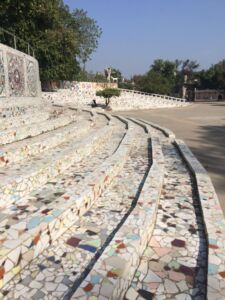 Nek Chand, giardino delle pietre a Chandigarh (India) - foto Luca Bullaro