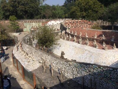 Nek Chand, giardino delle pietre a Chandigarh (India) - foto Luca Bullaro