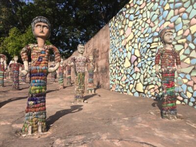 Nek Chand, giardino delle pietre a Chandigarh (India) - foto Luca Bullaro