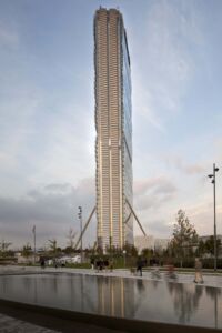 Torre Allianz nel quartiere Citylife a Milano