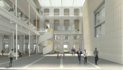 OP Team, Mendoza Partida e Ramon Valls: progetto Àgora, vincitore del concorso per trasformare la porzione centrale di Can Batlló nell'Archivio municipale