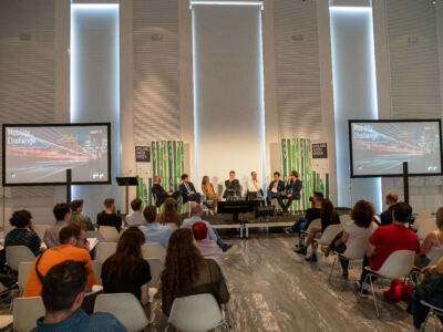 Un momento del convegno alla Triennale di Milano