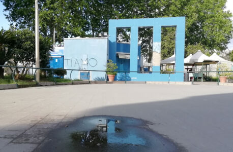 Alessandro Mendini, chalet della Villa comunale a Napoli