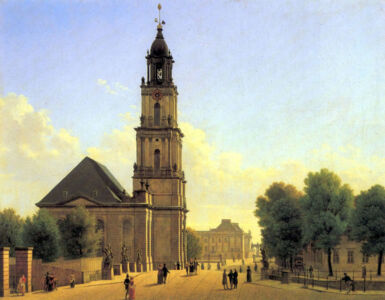 La Garnisonkirche di Philip Gerlach (1730 ca.)