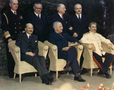 Attlee, Truman e Stalin, Conferenza di Potsdam (1945)