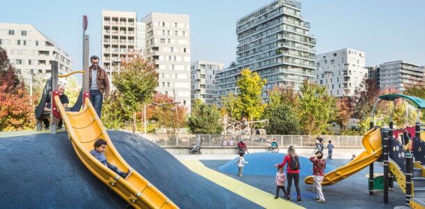 il settore est dal parco Martin Luther King (© Sergio Grazia)