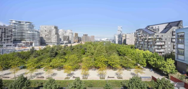 Clichy-Batignolles, parco Martin Luther King (© Sergio Grazia)