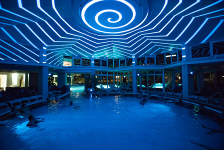 Piscina sensoriale presso il Plaza Hotel di Abano Terme (Padova)