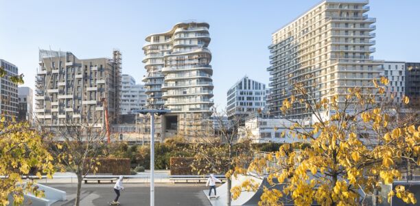 il settore ovest dal parco Martin Luther King (© Sergio Grazia)