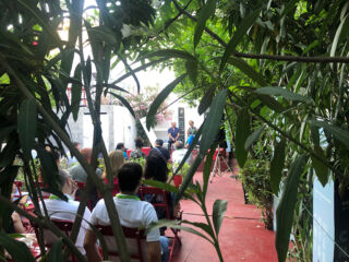 Una delle talk tenuta durante l'inaugurazione (©Lucia Pierro e Marco Scarpinato)