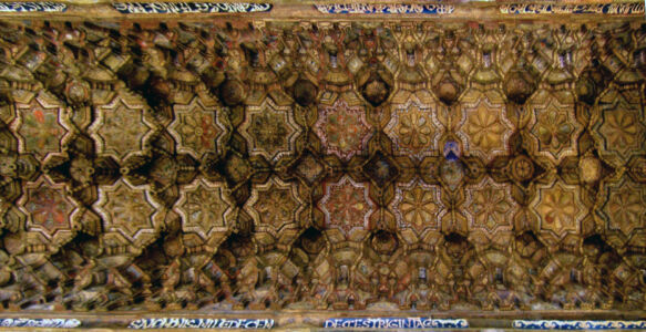 Il soffitto a muqarnas della Cappella Palatina