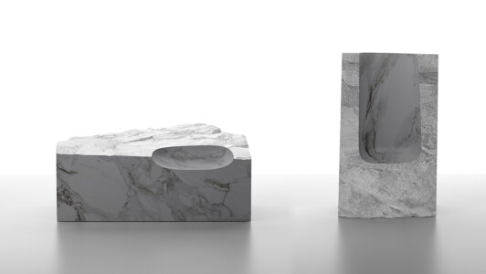 Marmomac 2019, Natural Thinghs, l'opera "Temno I e Temno II" di Andrea Morgante