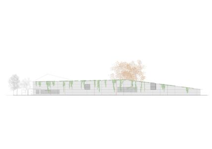 Centro Diurno per Alzheimer a Castelfranco Veneto (Tv): prospetto nord