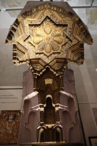 Modelli lignei del soffitto a muqarnas della Cappella Palatina, (XIX sec.), dall’Accademia delle Belle Arti di Palermo