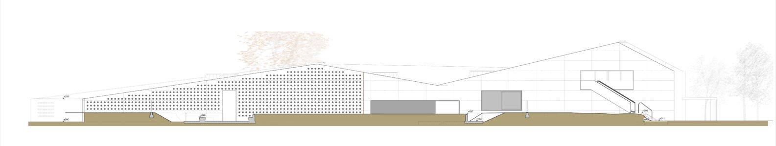 Centro Diurno per Alzheimer a Castelfranco Veneto (Tv): prospetto sud