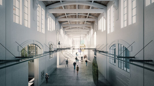 Kengo Kuma con OODA, progetto del nuovo centro culturale nell'ex mattatoio