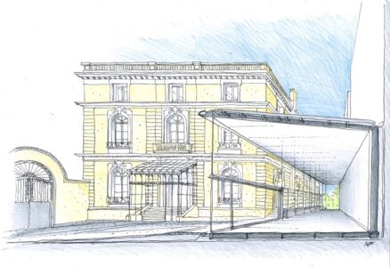 Schizzo (courtesy Norman Foster Foundation)