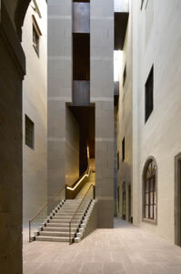 La scala di ponente degli Uffizi, Firenze 2003-2011 (con Sinter s:r.l.)