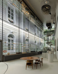 Nuovo padiglione (courtesy Norman Foster Foundation)