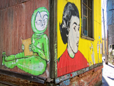 Valparaiso street art (© Daniele Lauria)