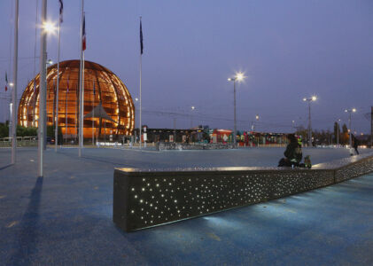 Paolo Bürgi, Esplanade des Particules, Ginevra (foto J.M. Landecy per Studio Bürgi)