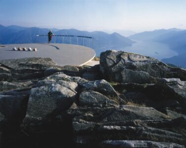 Paolo Bürgi, Osservatorio geologico di Cardada, Canton Ticino (foto J.M. Landecy per Studio Bürgi)