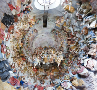 Sacro Monte di Crea, Cappella dell’incoronazione di Maria, detta del Paradiso (© Lorenzo Fecchio)