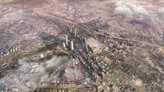 Rogers Stirk Harbour + Partners, masterplan "Madrid nuevo Norte" (© Distrito Castellana Norte, S.A. - DCN)
