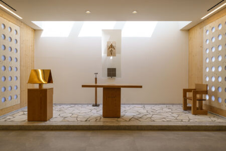 Nuovo complesso parrocchiale Resurrezione di nostro Signore Varignano, Viareggio (Photo by Andrea Avezzù, courtesy of TAMassociati)