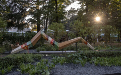 Orticolario 2019, Installazione "Move ‘n’ Meet", vincitrice del primo premio, di Mirco Colzani (foto Orticolario)