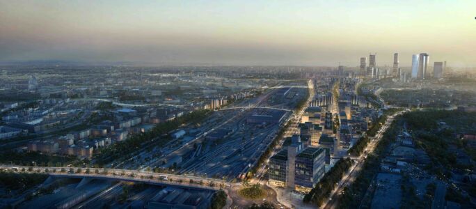 Rogers Stirk Harbour + Partners, masterplan "Madrid nuevo Norte" (© Distrito Castellana Norte, S.A. - DCN)
