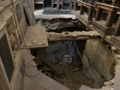 Chiesa di Santa Maria del Popolo crollo (fonte: anteprima24.it)