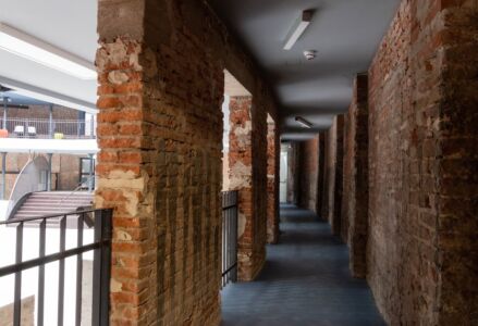 Particolare della balconata